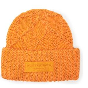 Kurt Geiger metallic knit Beanie/ Hat